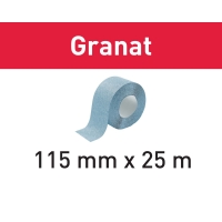 Шлифовальный материал Festool Granat P40, рулон 25 м 115x25m P40 GR