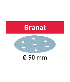 Материал шлифовальный Festool Granat P 120, компл. из 100 шт. STF D90/6 P120 GR /100