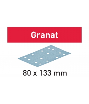 Материал шлифовальный Festool Granat P 120, компл. из 10 шт. STF 80x133 P120 GR 10X
