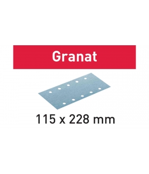 Материал шлифовальный Festool Granat P 120, компл. из 100 шт. STF 115X228 P120 GR 100X