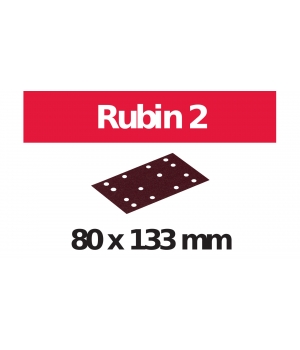 Материал шлифовальный Festool Rubin II P 100, компл. из 50 шт. STF 80X133 P100 RU2/50