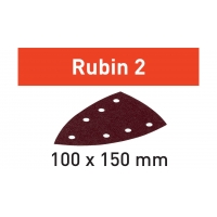 Материал шлифовальный Festool Rubin II P 100, компл. из 10 шт. STF DELTA P 100 RU2/10